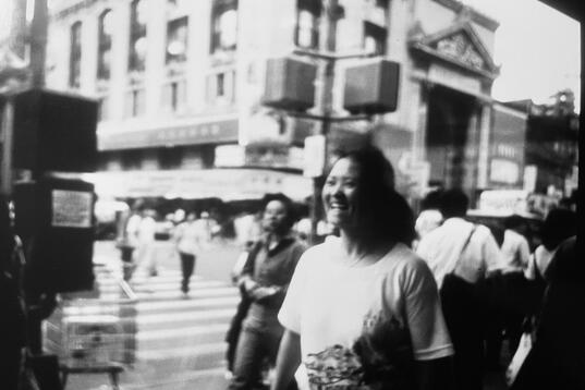 China Town Frau Strasse